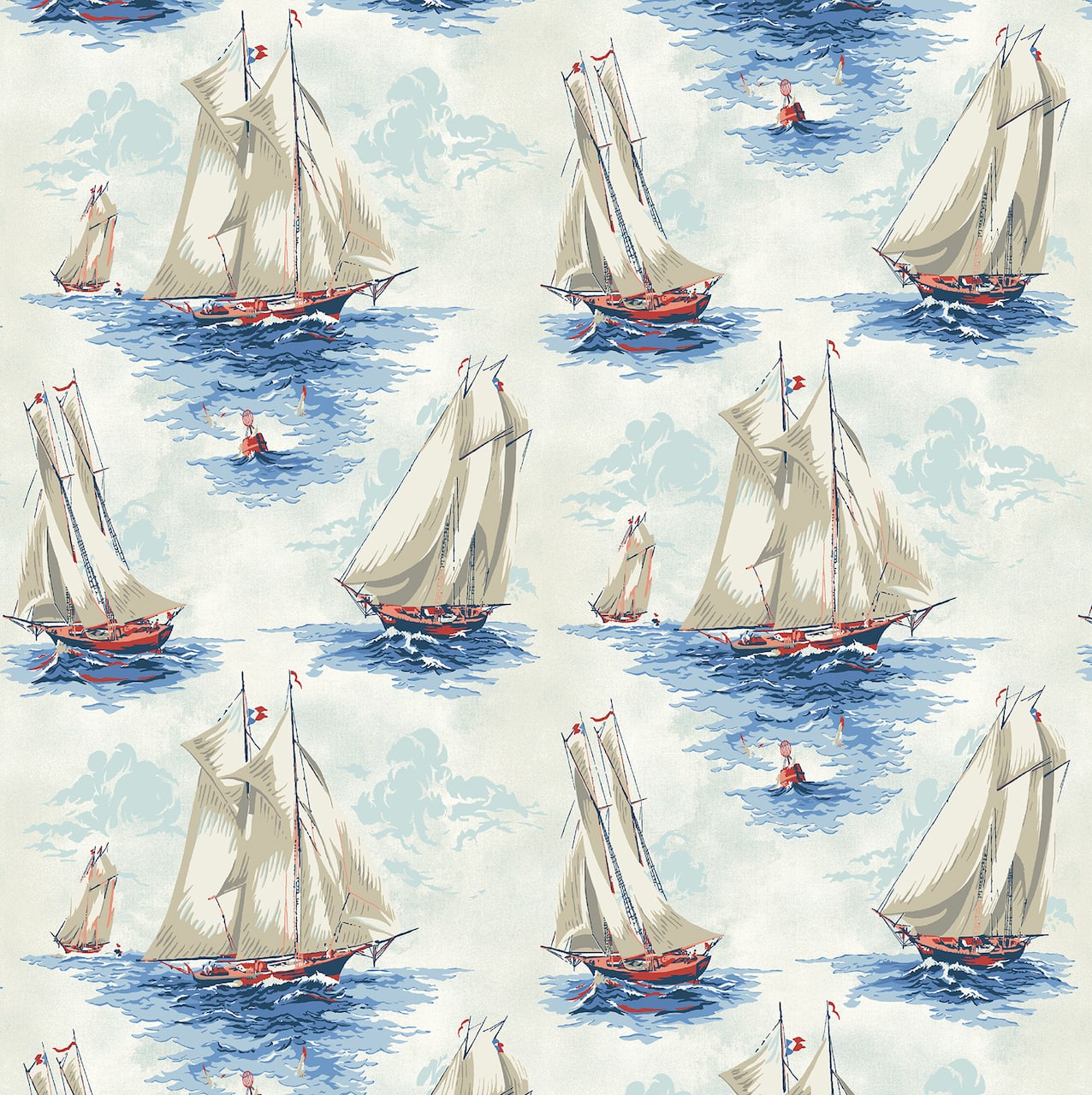 Surface Style Set Sail Peel & Stick Wallpaper